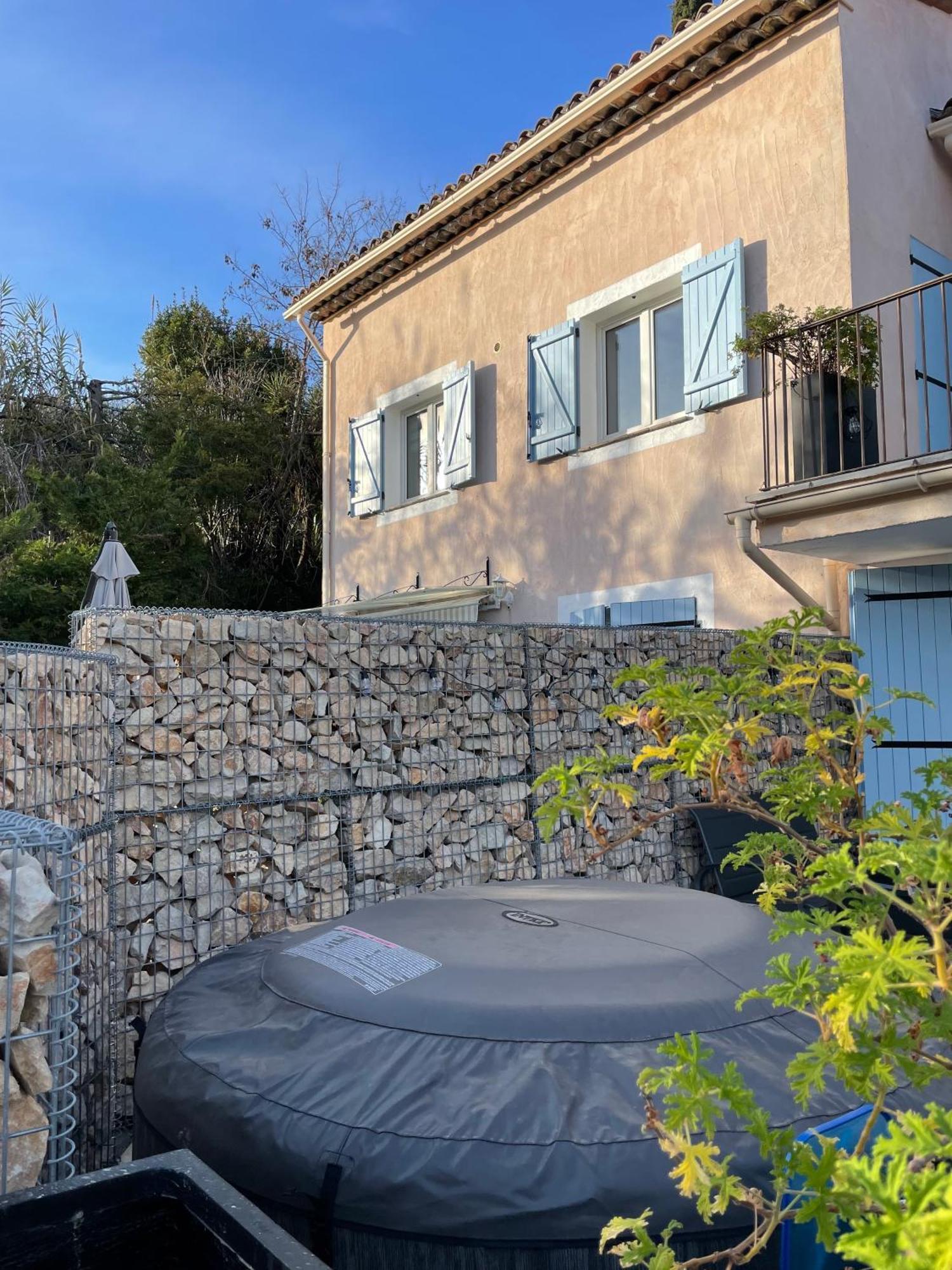 Luva D'Azur, Rez De Villa Le Riou - Le Vallon Le Bar-sur-Loup Exterior foto